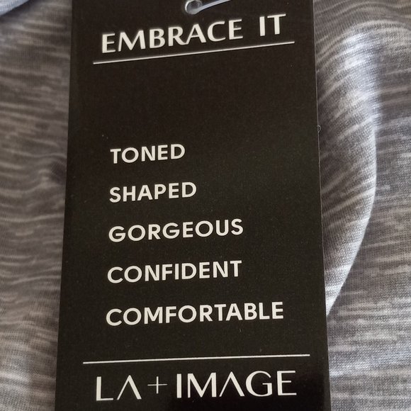 Nwt LA + IMAGE Gray Hooded  Sweatshirt Sz 2X WARM! - Picture 7 of 7